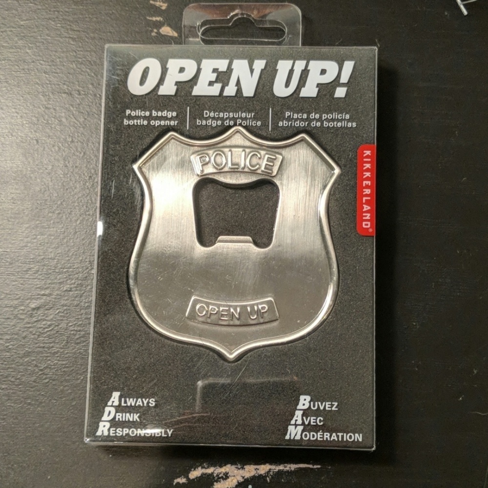 Police bottle opener